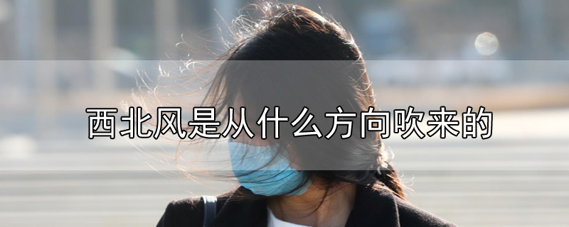 西北風是從什么方向吹來的